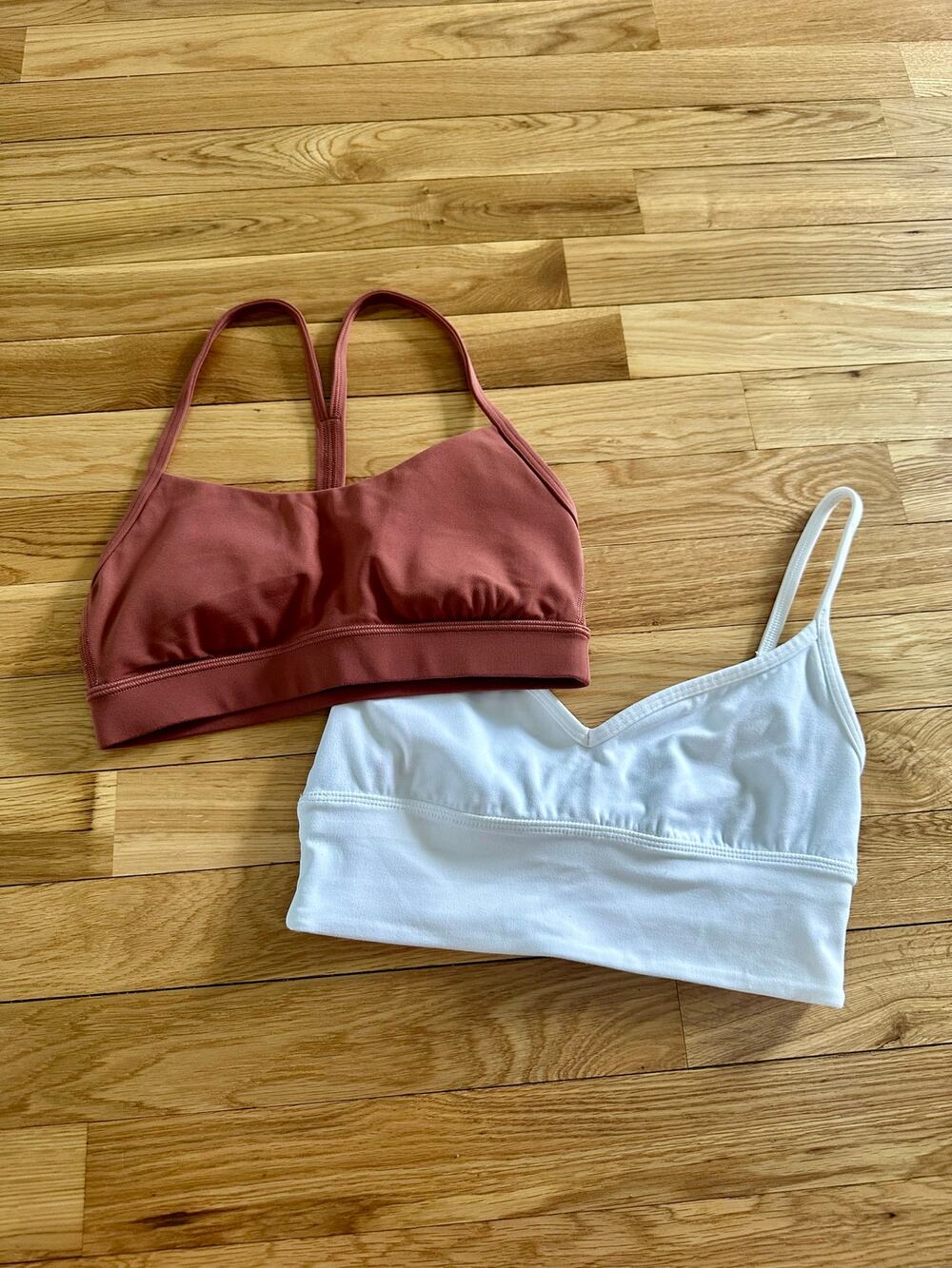 Lululemon Align Sweetheart Bra Light Support A/B Cup And Flow Y Bra Size 4